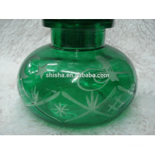 Small size hand carving shisha wine bottle pumking bottle